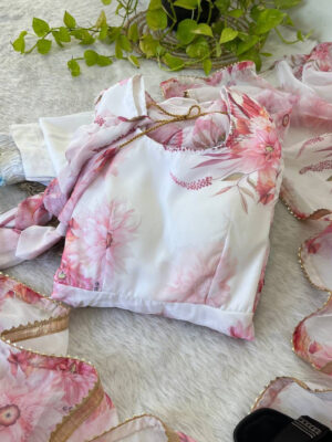 Gown with Dupatta , Bottom, Belt