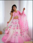PINK BLOOM LEHENGA