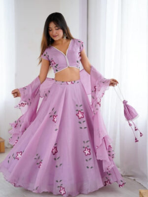 VIOLET GRACE LEHENGA