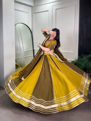 FULL STITCHED LEHENGA