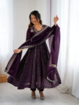 ELEGANT ANARKALI GOWN SET