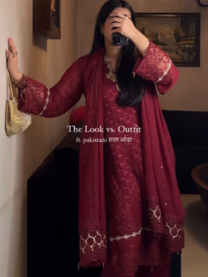 HEAVY EMBROIDERY SUIT SET